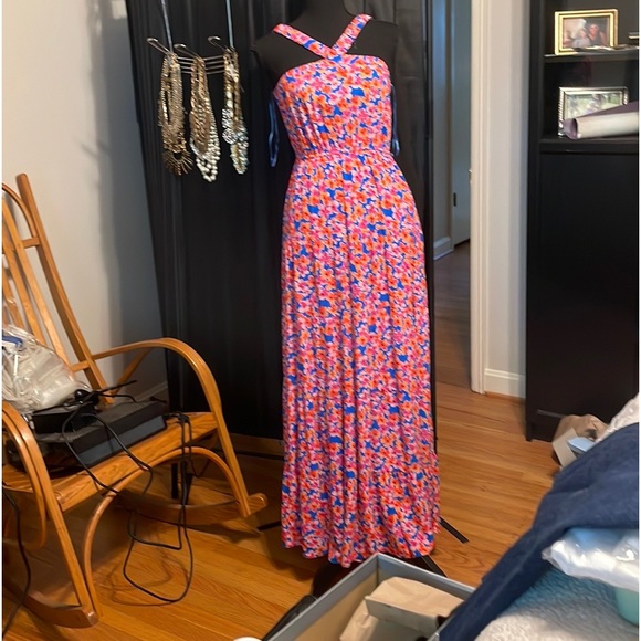 Barbie pink NWT maxi dress XS - Picture 3 of 6